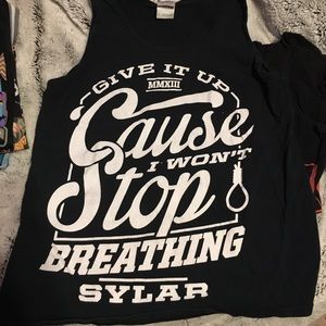 Sylar band tank top unisex